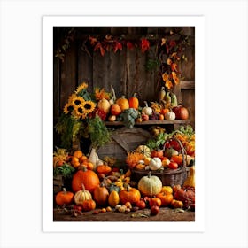 Autumn Leaves 44 Art Print