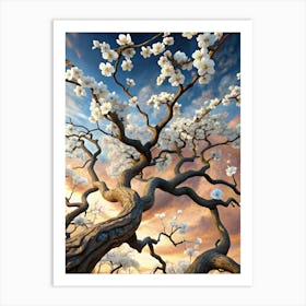 Blossoming Tree Art Print