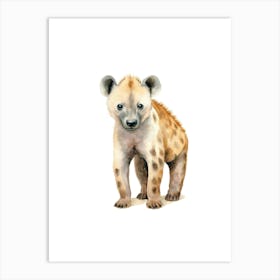 Hyena Cub Art Print