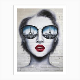 Paris Street Art Art Print