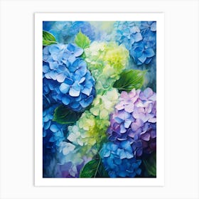 Hydrangeas 23 Art Print