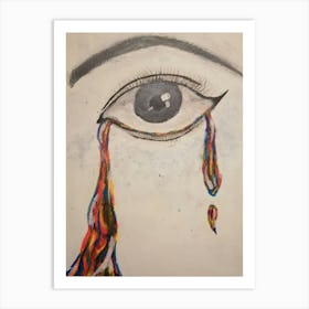 Cry me a river Art Print