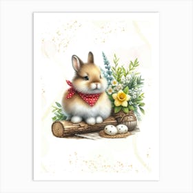 Easter Bunny 16 Art Print