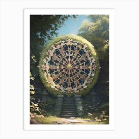 Clockwork Garden Art Print