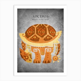 Apceros Vintage Art Print