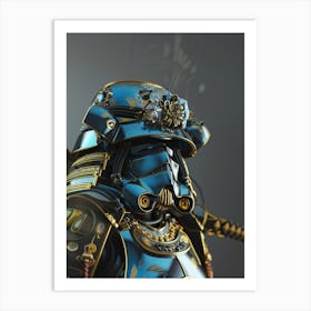 Stormtropper As A Vintagepunk Samurai 42 Art Print