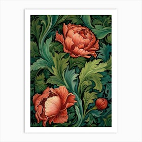 Peonies 14 Art Print