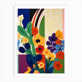 Flowers In A Vase 18 Art Print