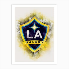 La Galaxy 4 Art Print