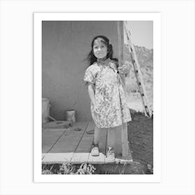 Young Spanish American Child,Amalia, New Mexico By Russell Lee Art Print