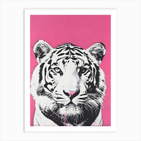 White Tiger 1 Art Print