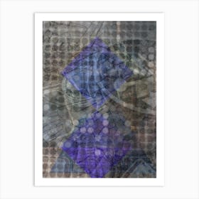 Who knew, Blue iijv covina Art Print