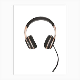 Headphone Art Print