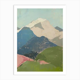 Mountain Range 2 Art Print