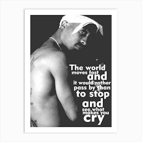 Tupac Art Print