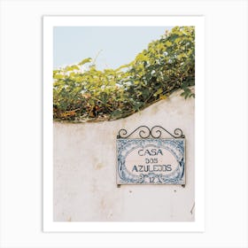 Portugal Signage Art Print