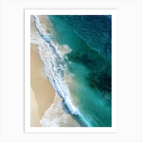 Beach - Beach Stock Videos & Royalty-Free Footage 8 Art Print