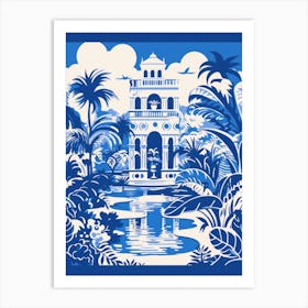 London Garden Art Print