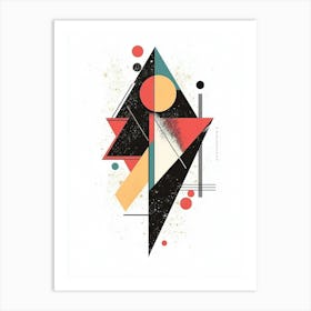 Abstract Geometric Painting 5 Art Print