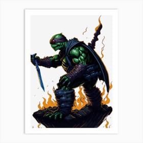 Teenage Mutant Ninja Turtles 5 Art Print