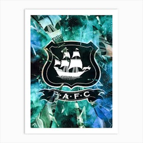 Plymouth Argyle Art Print