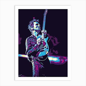 Matthew Bellamy Art Art Print