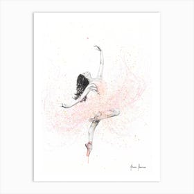 Spring Rose Dance Art Print