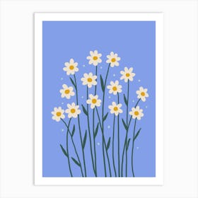 Simple Daisies Art Print