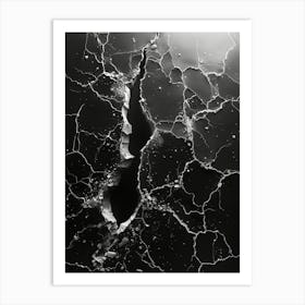 Crack In The Wall Art Print