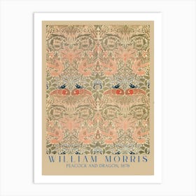 William Morris Tea And Dragon Art Print