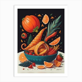 Thanksgiving Art Print