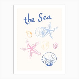 The Sea Art Print