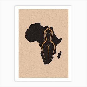 Mother Africa  Art Print
