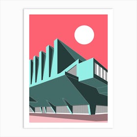 Delft Tech University, Netherlands, Colour Art Print