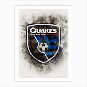 San Jose Earthquakes 3 Art Print