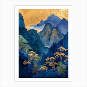 Chinese Mountains 42 Art Print