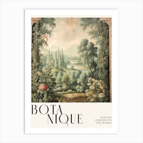 Botanique Fantasy Gardens Of The World 11 Art Print