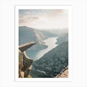 Nordic Fjords Art Print