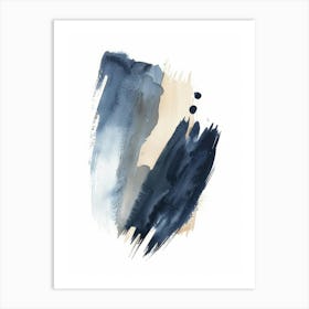 Abstract Watercolor Painting 53 Art Print