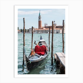 Venice Gondola | Italy travel vibes Art Print