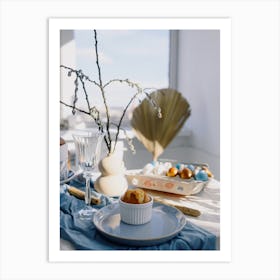 Easter Table Setting 21 Art Print