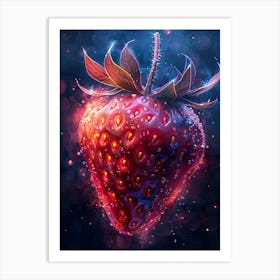 Strawberry Art 1 Art Print