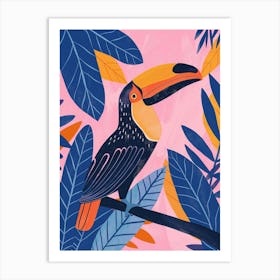 Toucan With Foliage Art Print