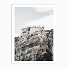 Meteora Monastery Art Print