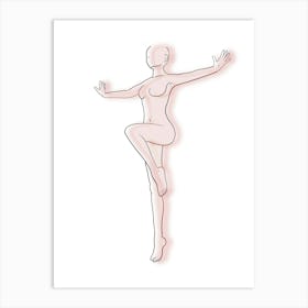 Figure Of A Woman Art Print