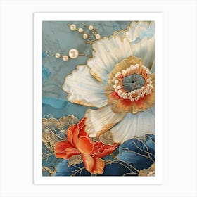 Chinese Flower Painting 113 Art Print