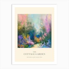 Cottage Garden Poster Wild Garden 1 Art Print