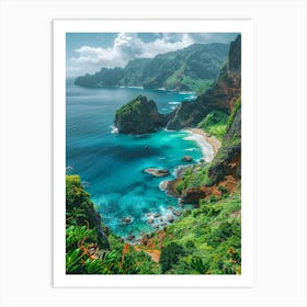 Hawaiian Beach Art Print