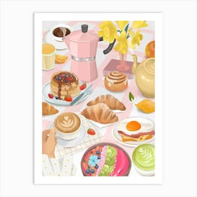 Breakfast Art Print