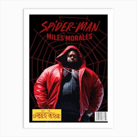Spider - Man Miles Morales Art Print